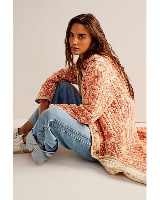 Free People Blue Wildflowers Blossom Duster