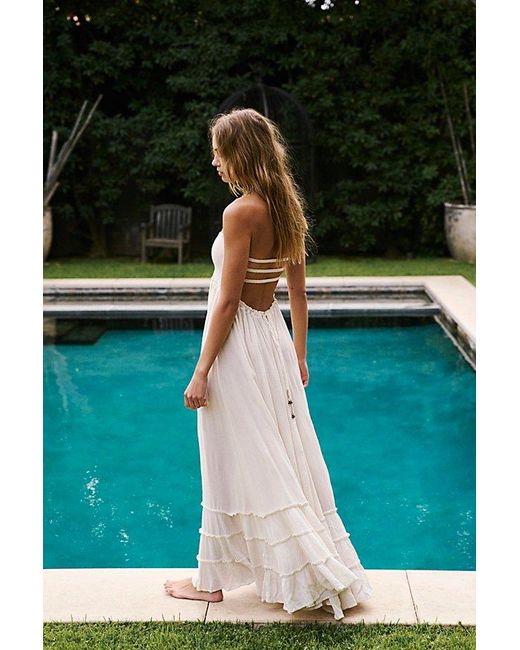 Free People Green Extratropical Maxi Dress