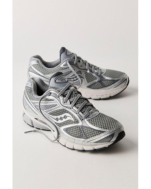 Saucony Gray Progrid Guide 7 Sneakers