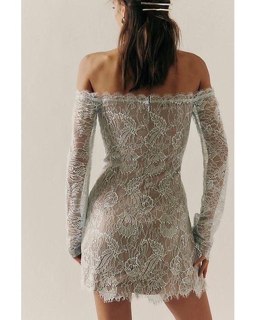 white lace crochet midi dress Porto Fino Midi Dress - Vanille main image 1