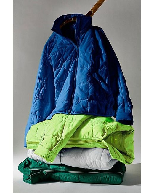 Fp Movement Blue Pippa Packable Puffer Jacket