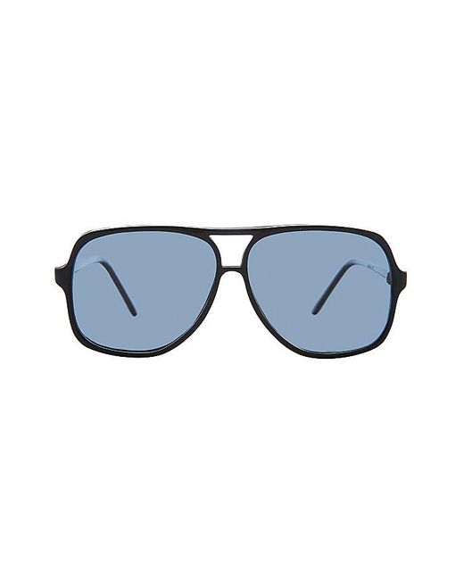Free People Blue Vintage Feller Sunglasses Selected