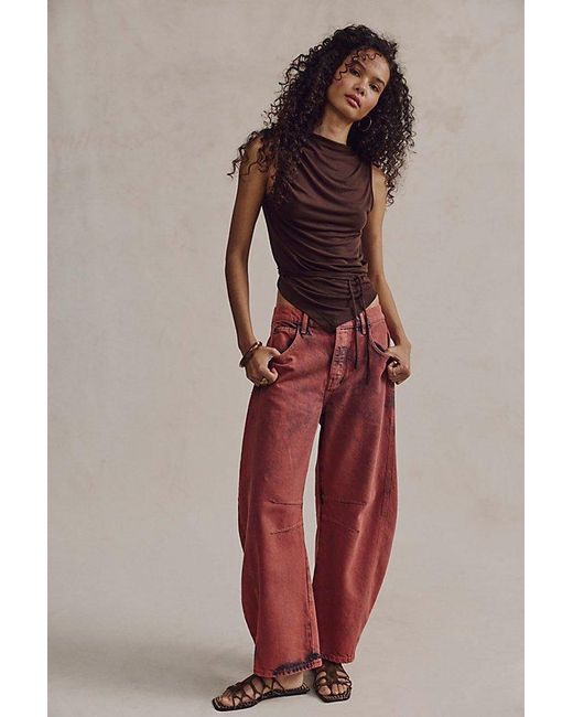 geel Brown Portia Top