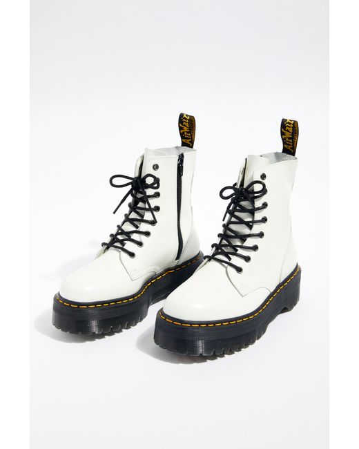 dr martens white jadon boots