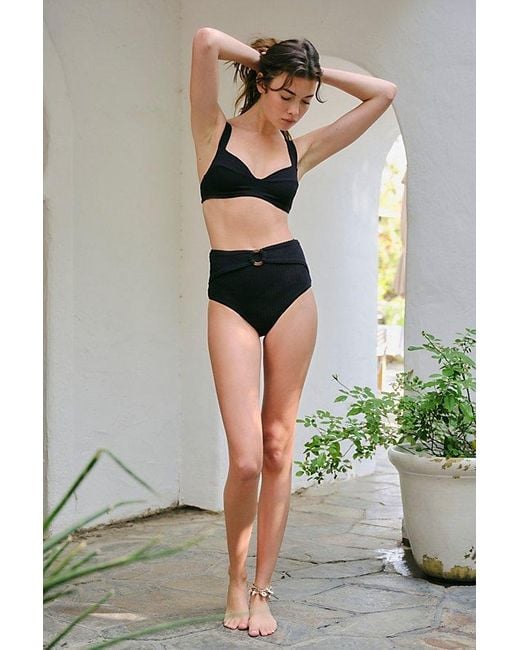 BOTEH Pania Bikini Bottoms At Free People In Black, Size: Xs
