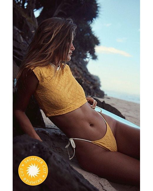 free-est Brown Michelle Bikini Bottoms