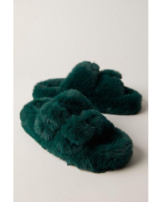 Free People Red Movie Night Slippers