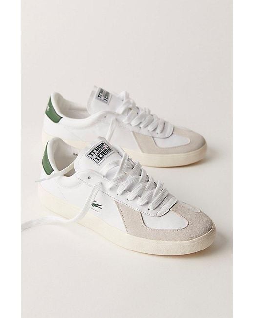Lacoste Gray Baseshot Pro Sneakers
