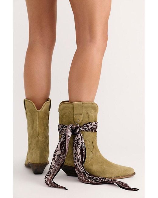 Bronx Blue Chelsey Western Boots Shoe By