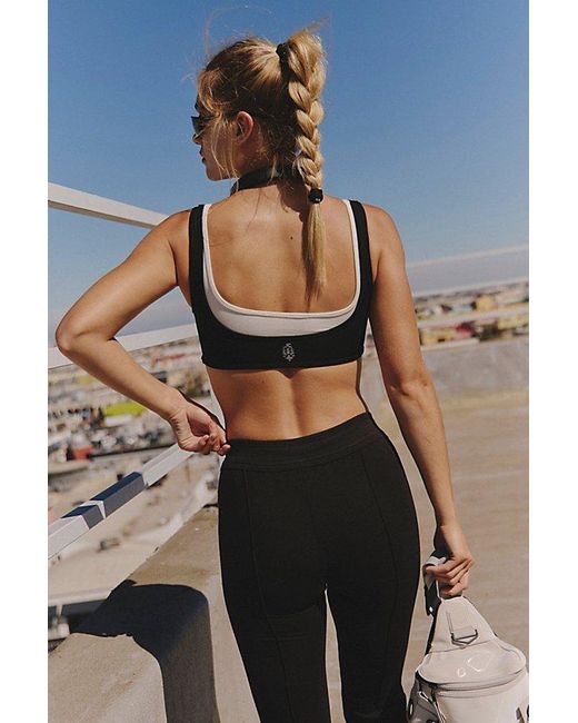 Fp Movement Black Tryouts Cropped Flares