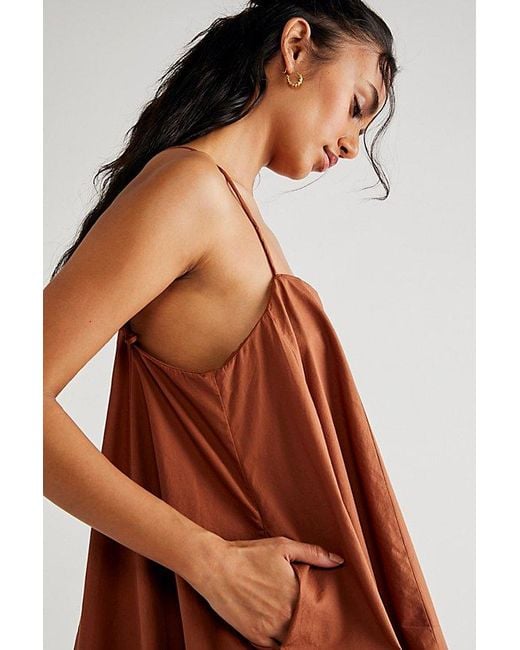 free-est Orange Struttin' Mini Dress