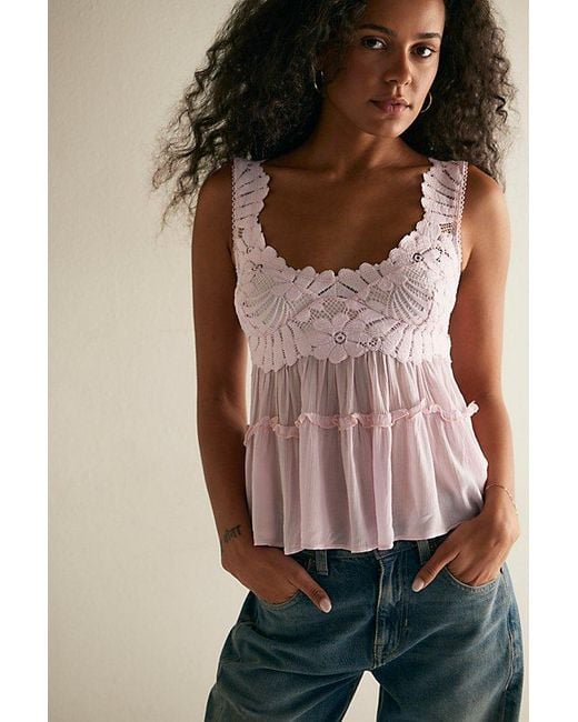 Intimately By Free People Multicolor Petal Party Shapeless Cami By