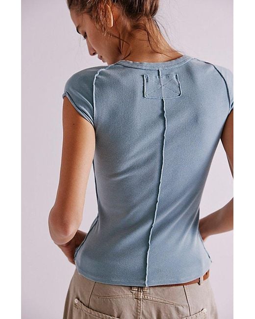 Free People Gray Ever Had Tee