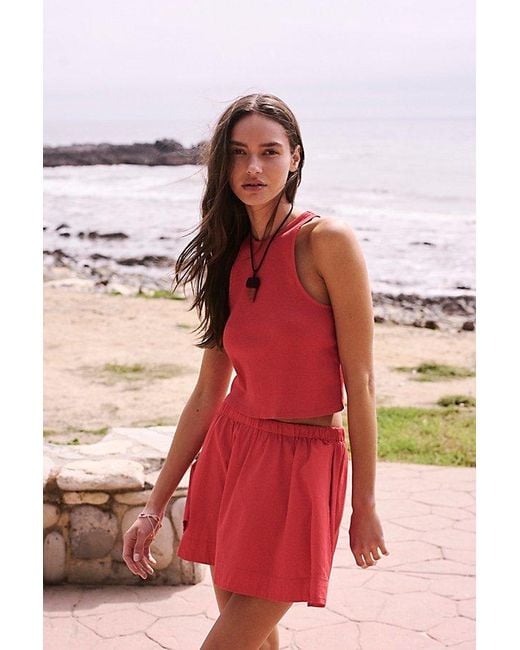 free-est Red Milani Co-Ord By
