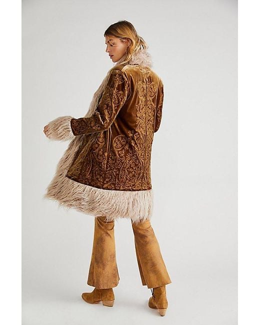 Urban Outfitters Brown Moon Glow Coat