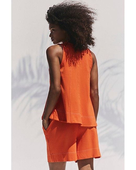 free-est Orange Strada Co-Ord Set By