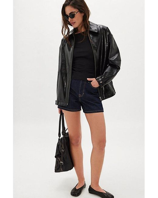 geel Black Fletcher Top