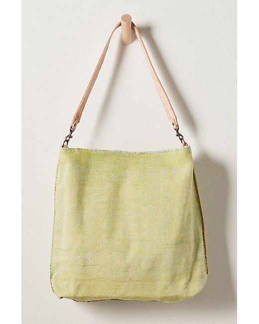 Jenna Bee Yellow Cactus Silk Tote