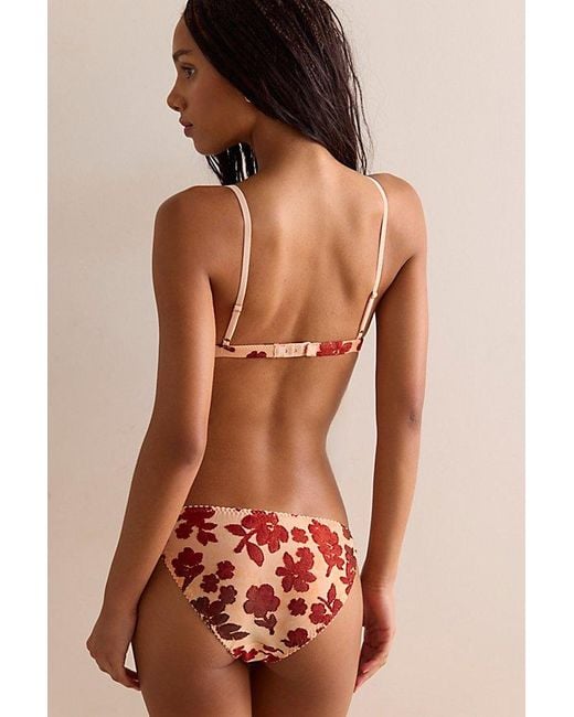 Intimately By Free People Brown Knit And Tell String Bikini Undies By