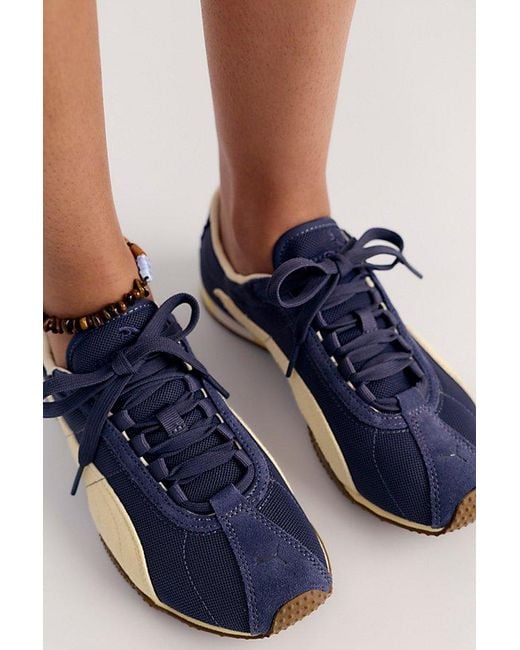 PUMA Blue H-Street Elastic Sneakers