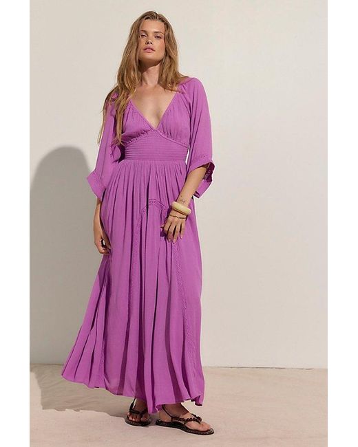 free-est Purple Dixie Maxi Dress By
