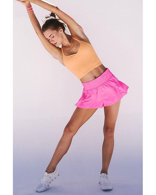 Fp Movement Pink Get Your Flirt On Shorts