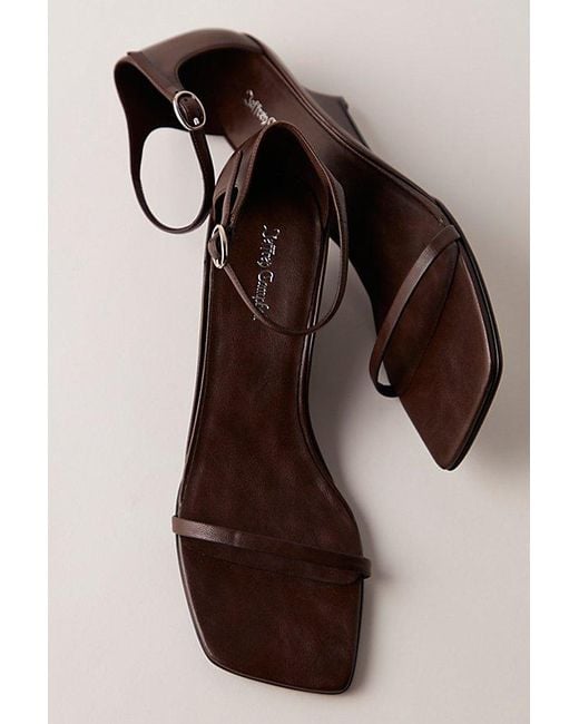 Jeffrey Campbell Black On The Low Mini Wedges By