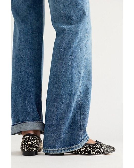 Jeffrey Campbell Blue Jette Ballet Flats