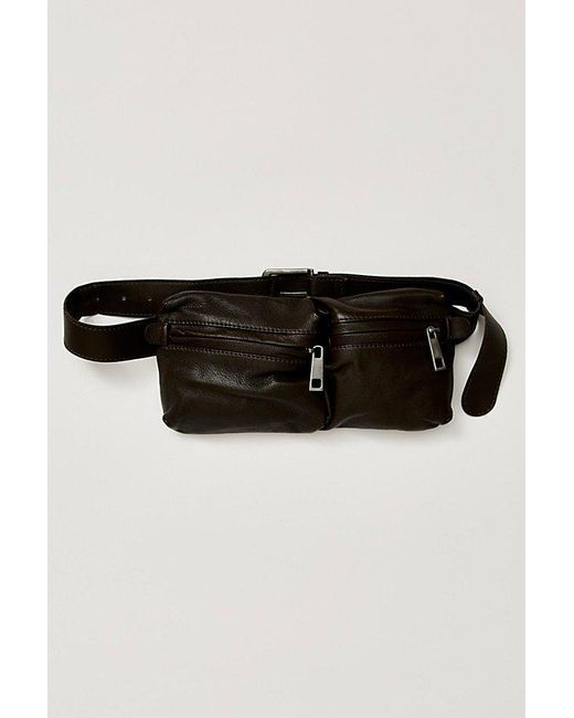 Free People Black Pinto Pocket Belt