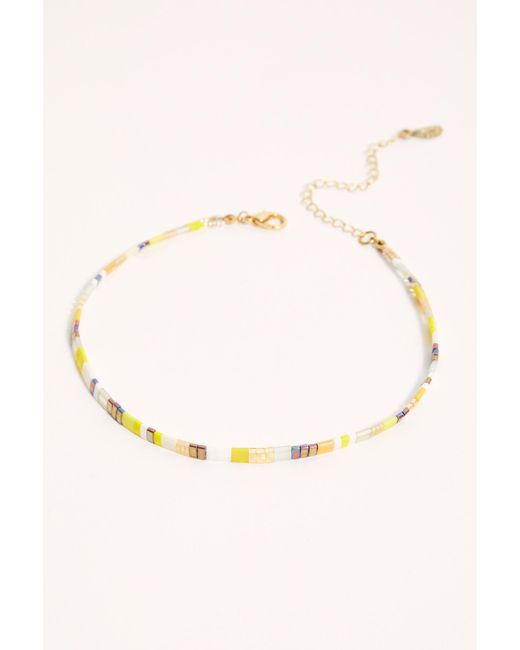 Free People Kiss The Sky Choker In Yellow Lyst Free People Kiss The Sky Choker In