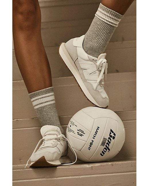 New Balance Brown 237 Sneakers