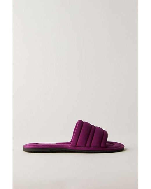 Free People Purple Room Service Slide Sandals