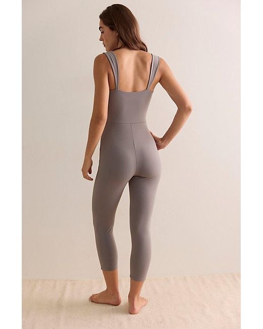 Susana Monaco Brown Strap Tank Crop Jumpsuit