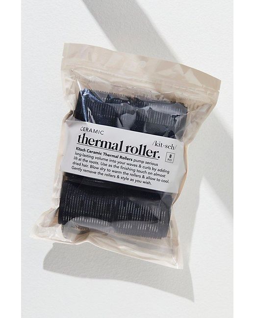 Kitsch Black Ceramic Hair Roller Set