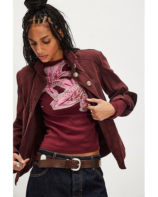 Ragabond Red Billie Long Sleeve By