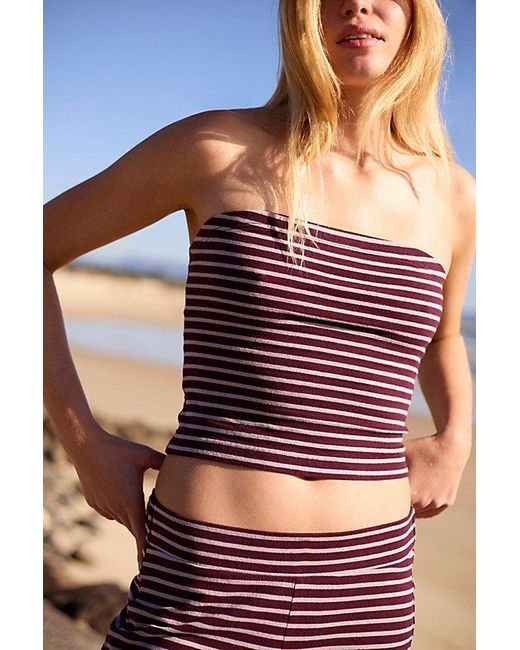 Free People Blue Sailor Tube Set