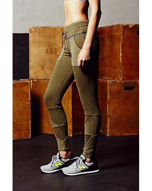 Fp Movement Green Kyoto High-Rise Ankle Legging