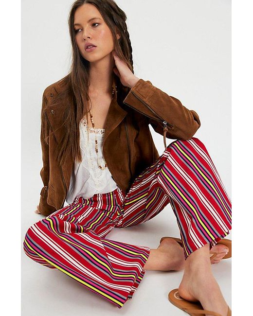 laagam Red Leroy D Twill Pants