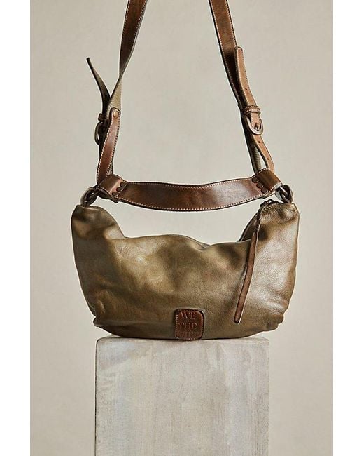 Free People Gray Addison Shoulder Bag