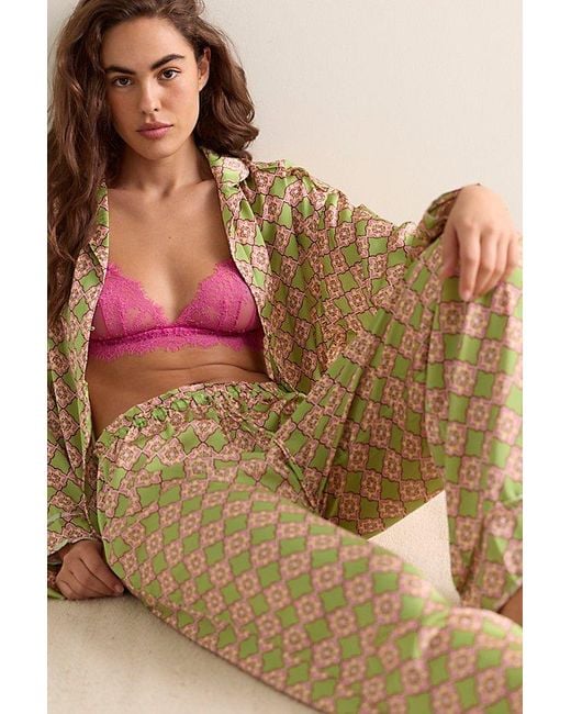 Intimately By Free People Brown Dreamy Days Pyjama Set By