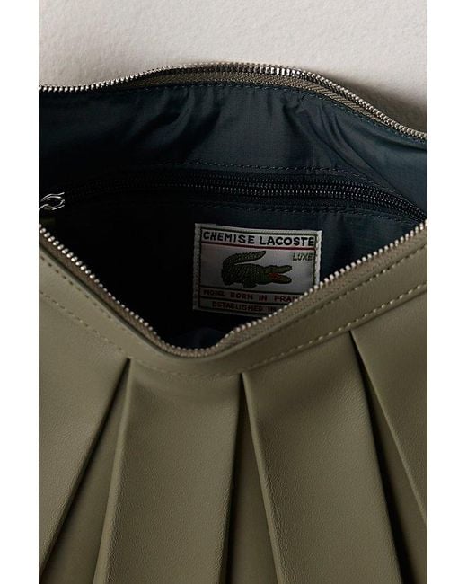 Lacoste Green Large Lenglen Bag