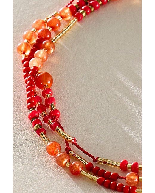 Free People Pink Cove Collective Bracelet