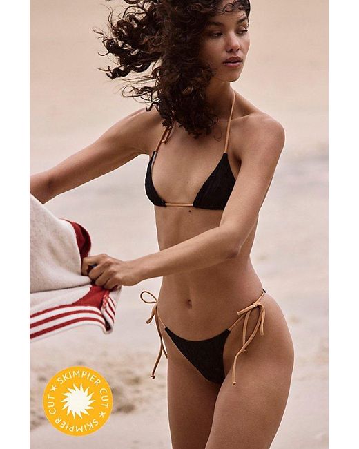 free-est Brown Michelle Bikini Top