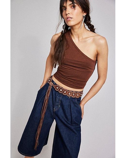 Free People Natural Follow Your Arrow Wrap Belt
