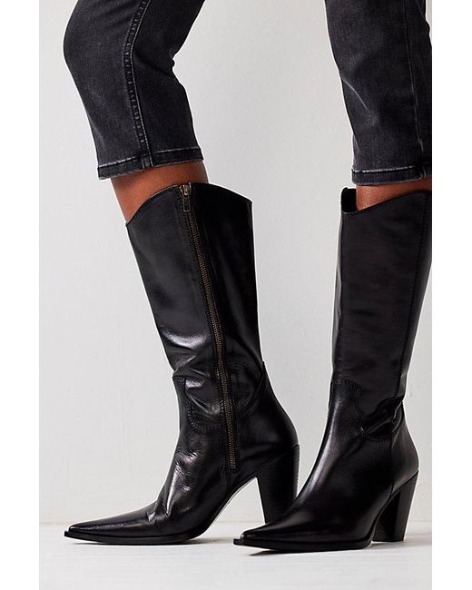 Free People Blue Copenhagen Pointed Boots