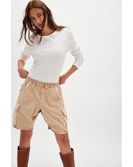 Free People Multicolor Fp One Beck Shorts