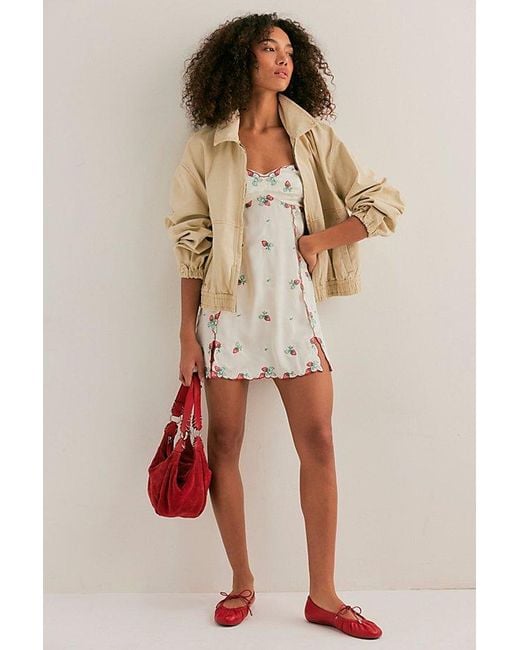 Free People Multicolor Strawberry Fields Slip