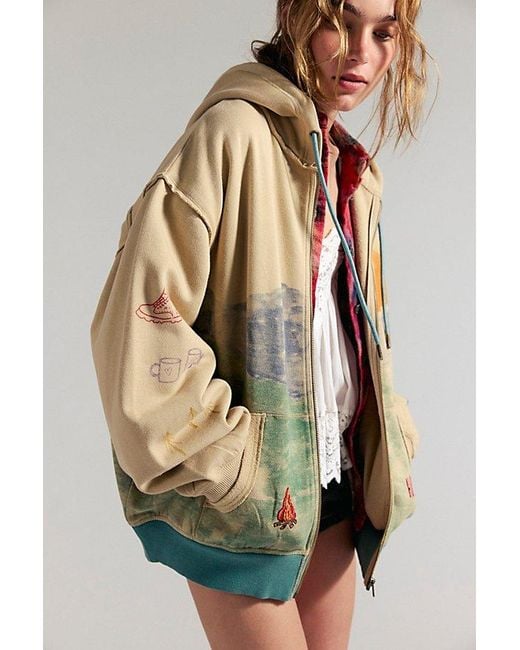 Free People Natural Into The Wild Hoodie