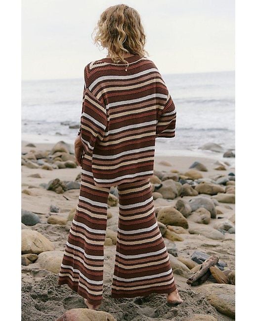 free-est Brown Over The Sweater Set By