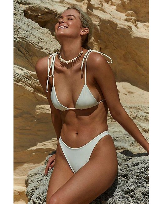 Mare Perpetua Brown The Essential Bikini Top